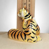 Vintage Ceramic Tiger Salt and Pepper Shakers