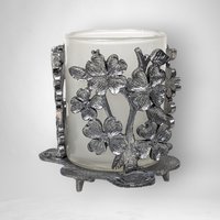 Vintage 1978 Metzke Pewter Votive Candle Holder: Timeless Elegance in Pewter
