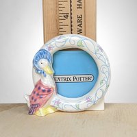 1988 Beatrix Potter Jemima Puddleduck Picture Frame: Whimsical Vintage Charm