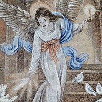 Lena Liu Angel of Light Wall Hanging Tapestry