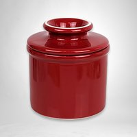 The Original Butter Bell Red Crock