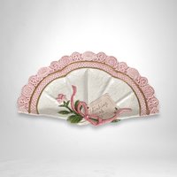 Fitz and Floyd Omnibus Victorian Postcards Fan Tray