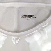 Fitz and Floyd Omnibus Victorian Postcards Fan Tray