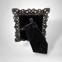 Small Metal Crystal Studded Picture Frame