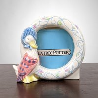1988 Beatrix Potter Jemima Puddleduck Picture Frame: Whimsical Vintage Charm
