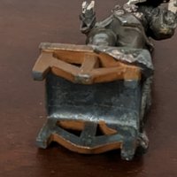 Charming Antique Metal Pierrot Clown Sculpture/Figurine