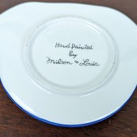 Vintage Milson and Louis Hand Painted Cat Trinket Box - Feline Elegance for Collectors