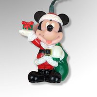 Set of 3 Light Up Ornaments, Mickey Mouse, Donald Duck and Moose