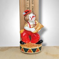 Vintage Global Art Clown Music Box: A Melody of Nostalgia