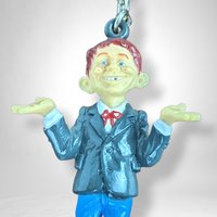 1999 Mad Magazine Alfred E. Neuman Keychain