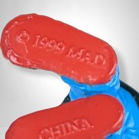 1999 Mad Magazine Alfred E. Neuman Keychain