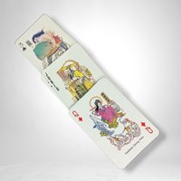 Quanban Chinese Painting Pair of Cards - Artistic Cultural Treasures