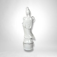 Vintage Porcelain Homco Guanyin Kwan Yin Figurine