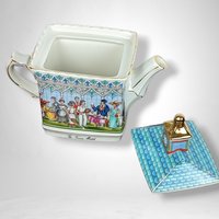 Sadler Championship's Tennis Match Teapot - Collectible Porcelain
