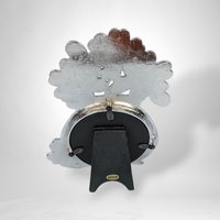 Sunflower Designs Enamel Flower Metal 3x3 Picture Frame