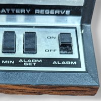 Vintage Spartus Alarm Clock Model 1140