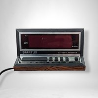 Vintage Spartus Alarm Clock Model 1140