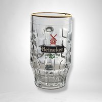 Vintage Heineken Glass Mug - Retro Beer Collectible