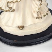 Vintage Resin Victorian Woman Figurine - Elegant Collectible Home Decor