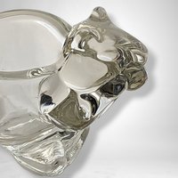 Avon Glass Squirrel Votive Candle Holder