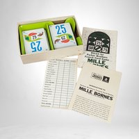 Vintage 1964 Parker Brothers Mille Bornes French Card Game