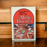 Vintage 1964 Parker Brothers Mille Bornes French Card Game
