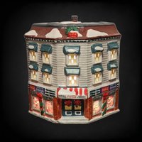 1993 Coca-Cola Emporium Town Square Lighted House - Vintage Collectible