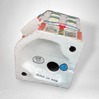 1993 Coca-Cola Emporium Town Square Lighted House - Vintage Collectible