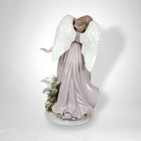 Grandeur Noel 12 1/2" Porcelain Angel