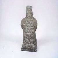 Set of 5 Terracotta Qin Dynasty Emperor Shi Warrior Army Figurines - Collectible Miniatures