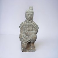 Set of 5 Terracotta Qin Dynasty Emperor Shi Warrior Army Figurines - Collectible Miniatures