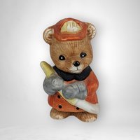 Vintage Set of 5 Homco Occupation Bear Figurines 8820 - Collectible Home Decor