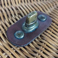 Chic 1960s Aigner Round Wicker Purse: Vintage Style Icon