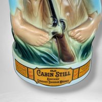 1969 Old Cabin Sill Kentucky Bourbon Vintage Empty Decanter - Rare Collectible Whiskey Container