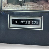 Vintage Grateful Dead Matted Photo