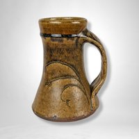 Handcrafted Brown Studio Pottery Stoneware Mug