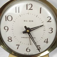 Vintage Westclox Big Ben Wind Up Alarm Clock