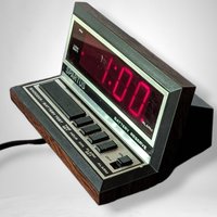 Vintage Spartus Alarm Clock Model 1140