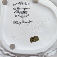 1993 Homco Lady Caroline Figurine