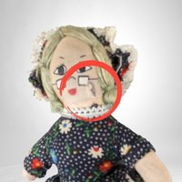 Vintage 3 in 1 Little Red Riding Hood Topsy Turvy Storytelling Doll