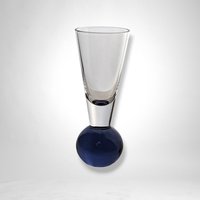 Set of 7 Multi Colored Ball Base Shot Glasses