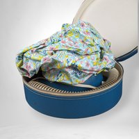 Vintage Landers Portable Hair Dryer with Bonnet - Retro Beauty Appliance