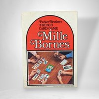 Vintage 1964 Parker Brothers Mille Bornes French Card Game