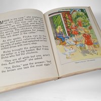 1968 Flicka, Ricka, Dicka and the Dotted Dress - Vintage Children's Book