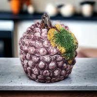 Italian-Made Grape Cluster Cookie Jar