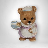 Vintage Set of 5 Homco Occupation Bear Figurines 8820 - Collectible Home Decor