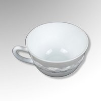 Set of 4 Anchor Hocking Vitrock Cups, Depression Glass