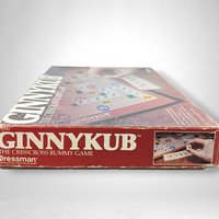 Vintage 1983 Ginnykub Crisscross Rummy Game - Complete