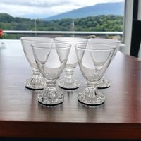 Set of 4 Anchor Hocking Berwick Boopie Liquor Glasses