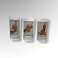 Set of 3 Norman Rockwell Grandpa and Me Glasses